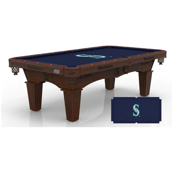 Seattle Mariners Pool Table | MLB Billiard Table