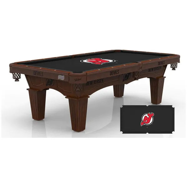 New Jersey Devils Pool Table | NHL Billiard Table