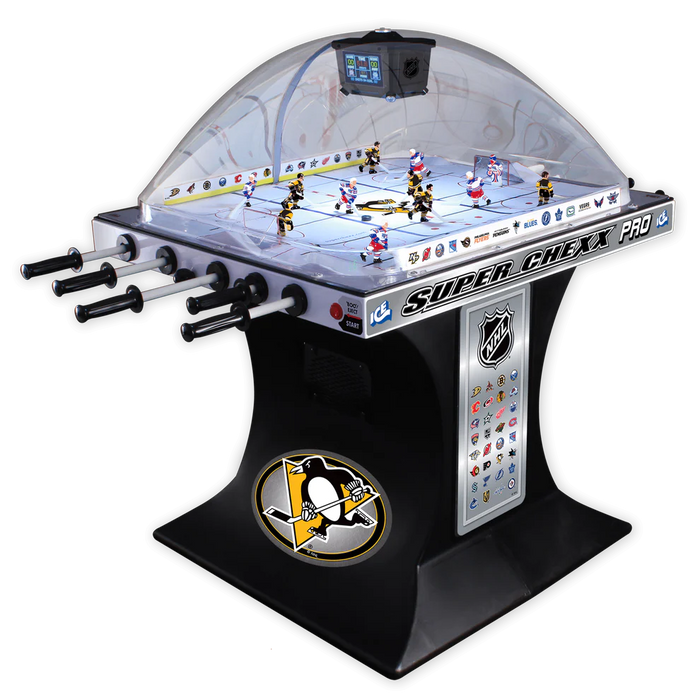 Pittsburgh Penguins Bubble Hockey Table | NHL® Licensed Super Chexx PRO
