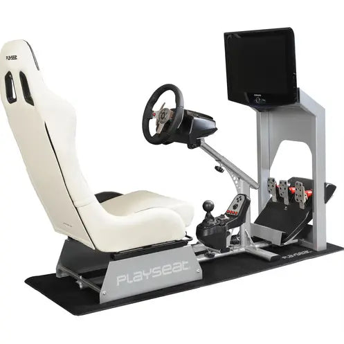 Playseat Evolution-M (White) Racing Simulator Game Chair Playseat