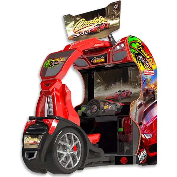Raw Thrills Cruis'n Blast Driving Racing Arcade Game Raw Thrills