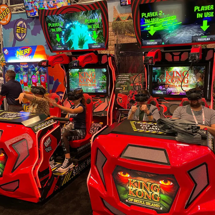 Raw Thrills King Kong Of Skull Island VR arcade Raw Thrills