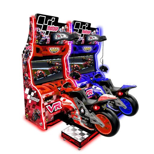 Raw Thrills Moto GP Virtual Reality motorcyle arcade Raw Thrills