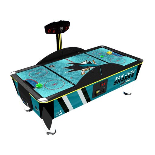 SAN JOSE SHARKS NHL LICENSED AIR FX FULL SIZE AIR HOCKEY TABLE ICE Games