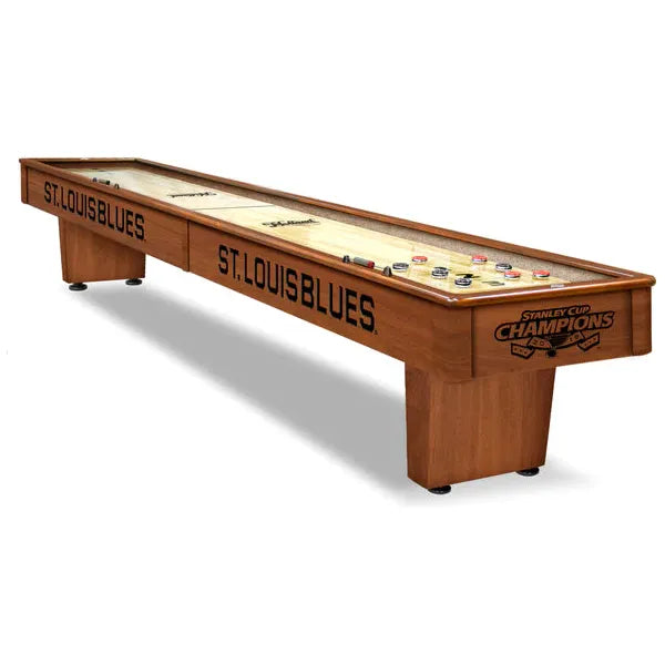 St. Louis Blues Stanley Cup Edition Shuffleboard Table | NHL Shuffleboard Table