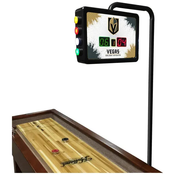 Vegas Golden Knights Shuffleboard Table | Official NHL Shuffleboard Table
