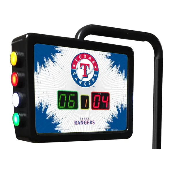 Texas Rangers Shuffleboard Table | Official MLB Shuffleboard Table