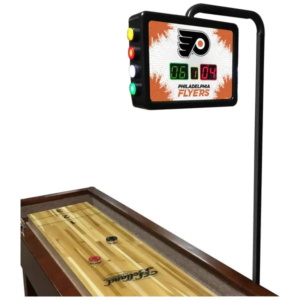 Philadelphia Flyers Shuffleboard Table | Official NHL Shuffleboard Table