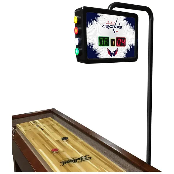 Washington Capitals Shuffleboard Table | Official NHL Shuffleboard Table