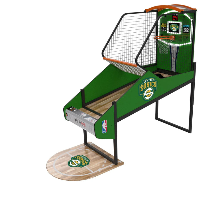 Seattle Sonics Game Time Pro |Official NBA Basketball Home Arcade Game