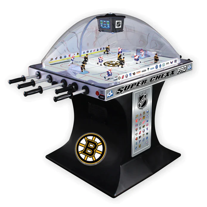 Boston Bruins Bubble Hockey Table | NHL® Licensed Super Chexx PRO