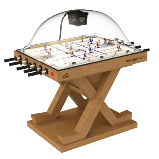 NHL® Super Chexx Premium | Wood Bubble Hockey Table - Pick your teams