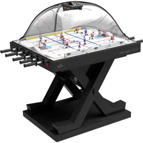 Premium NCAA® Super Chexx PRO Solid Wood Bubble Hockey Table – Choose Your Teams!