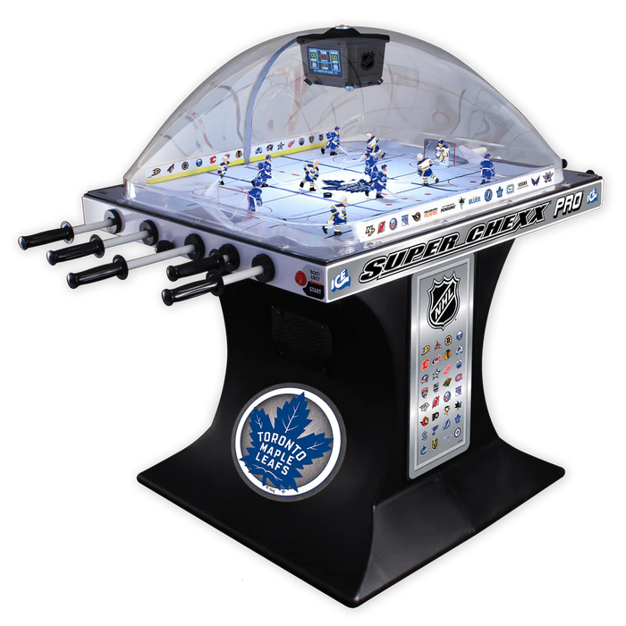 Toronto Maple Leafs Bubble Hockey Table | NHL® Licensed Super Chexx PRO