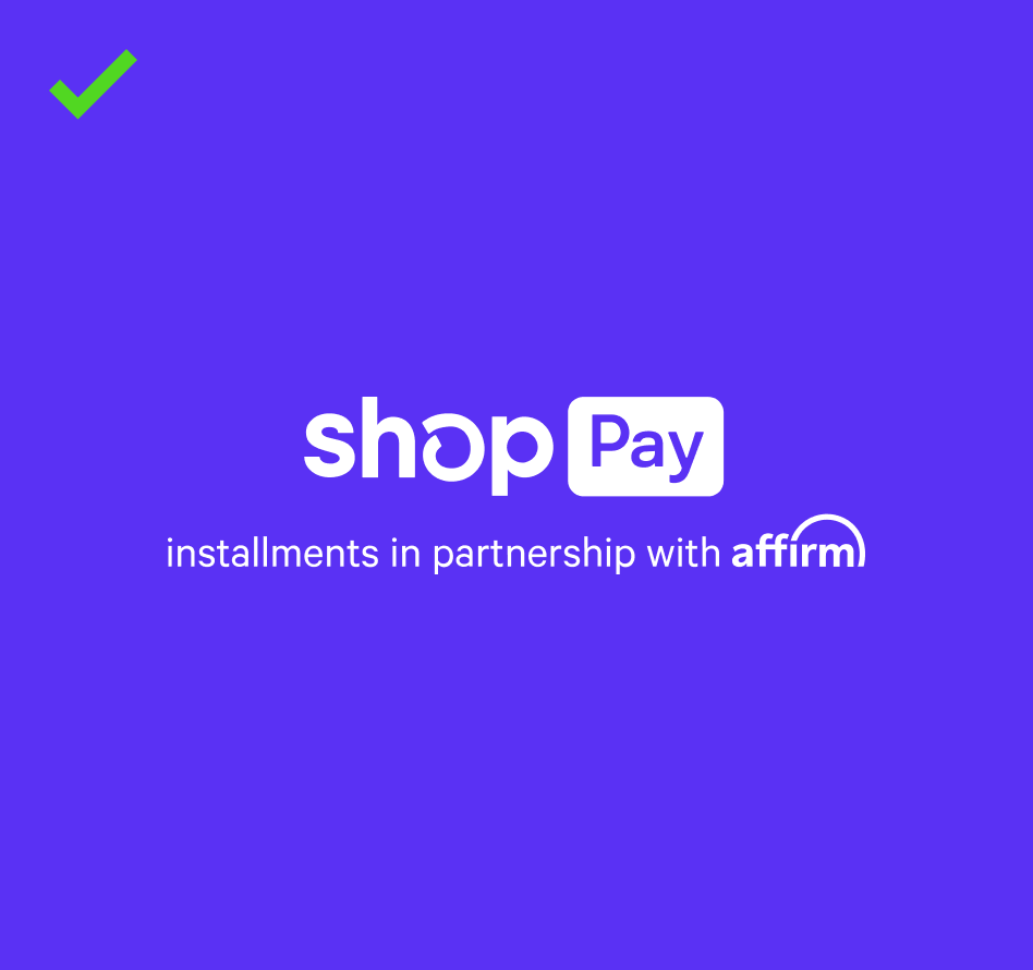 Partnered with Shop Pay